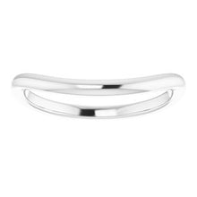 Charger l'image dans la galerie, Sterling Silver Band for 6 mm Cushion Ring
