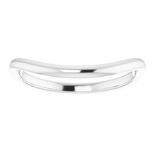 Charger l'image dans la galerie, Sterling Silver Band for 7 mm Cushion Ring
