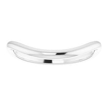 Charger l'image dans la galerie, Sterling Silver Band for 9 mm Cushion Ring

