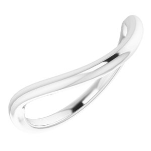 Sterling Silver Band for 13 mm Cushion Ring