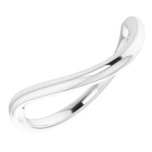 Charger l'image dans la galerie, Sterling Silver Band for 14 mm Cushion Ring
