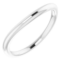 Charger l'image dans la galerie, Sterling Silver Band for 5x3 mm Emerald Ring
