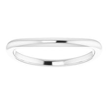 Charger l'image dans la galerie, Sterling Silver Band for 5x3 mm Emerald Ring

