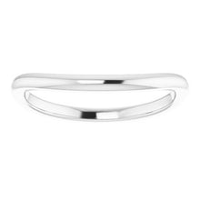 Charger l'image dans la galerie, Sterling Silver Band for 7x5 mm Emerald Ring
