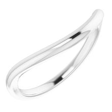 Charger l'image dans la galerie, Sterling Silver Band for 14x10 mm Emerald Ring
