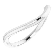 Charger l'image dans la galerie, Sterling Silver Band for 16x12 mm Emerald Ring
