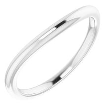 Charger l'image dans la galerie, Sterling Silver Band for 7x3.5 mm Marquise Ring
