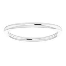 Charger l'image dans la galerie, Sterling Silver Band for 4.4 mm Round Ring
