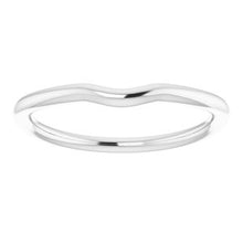 Charger l&#39;image dans la galerie, Sterling Silver Band for 7.4 mm Round Ring
