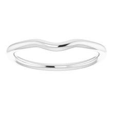 Charger l'image dans la galerie, Sterling Silver Band for 8.8 mm Round Ring
