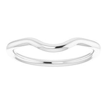 Charger l'image dans la galerie, Sterling Silver Band for 12 mm Round Ring
