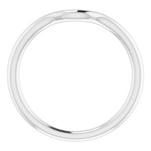 Charger l'image dans la galerie, Sterling Silver Band for 8x6 mm Oval Ring
