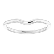 Charger l'image dans la galerie, Sterling Silver Band for 8x6 mm Oval Ring
