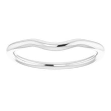 Charger l'image dans la galerie, Sterling Silver Band for 10 mm Cushion Ring
