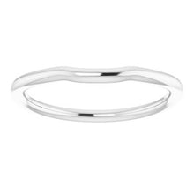 Charger l'image dans la galerie, Sterling Silver Band for 6x4 mm Emerald Ring
