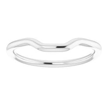 Charger l'image dans la galerie, Sterling Silver Band for 10x8 mm Emerald Ring
