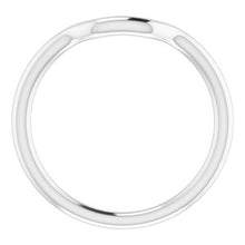 Charger l'image dans la galerie, Sterling Silver Band for 11x9 mm Emerald Ring
