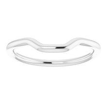 Charger l'image dans la galerie, Sterling Silver Band for 11x9 mm Emerald Ring
