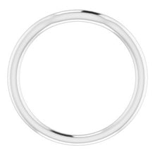 Charger l'image dans la galerie, Sterling Silver Band for 6 mm Square Ring
