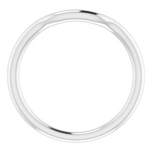 Charger l'image dans la galerie, Sterling Silver Band for 8 mm Square Ring
