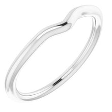 Charger l'image dans la galerie, Sterling Silver Band for 8x4 mm Marquise Ring

