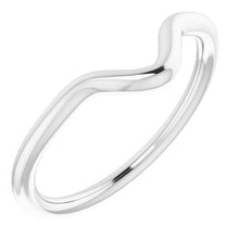 Charger l'image dans la galerie, Sterling Silver Band for 12x6 mm Marquise Ring
