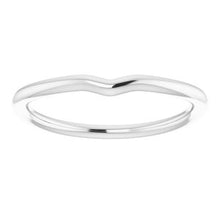 Charger l'image dans la galerie, Sterling Silver Band for 6x4 mm Pear Ring
