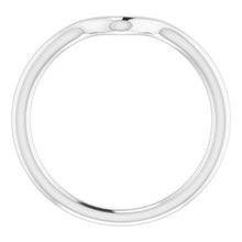 Charger l'image dans la galerie, Sterling Silver Band for 9x6 mm Pear Ring
