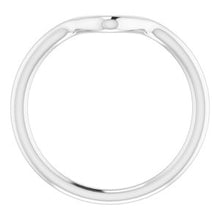 Charger l'image dans la galerie, Sterling Silver Band for 12x8 mm Pear Ring
