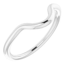 Charger l'image dans la galerie, Sterling Silver Band for 16x12 mm Oval Ring
