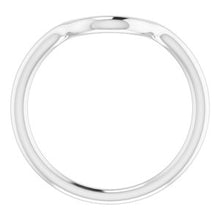 Charger l'image dans la galerie, Sterling Silver Band for 16x12 mm Oval Ring
