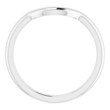 Load image into Gallery viewer, Sterling Silver Band for 7x5 mm Oval Ring

