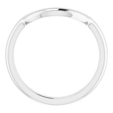 Load image into Gallery viewer, Sterling Silver Band for 12x10 mm Oval Ring
