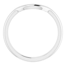 Load image into Gallery viewer, Sterling Silver Band for 6 mm Cushion Ring
