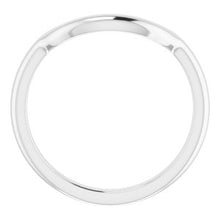 Charger l&#39;image dans la galerie, Sterling Silver Band for 12 mm Cushion Ring
