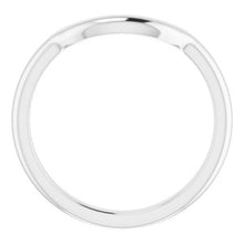 Load image into Gallery viewer, Sterling Silver Band for 8 mm Asscher Ring

