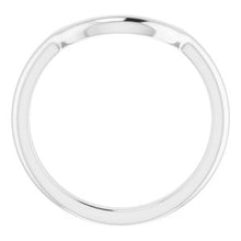 Load image into Gallery viewer, Sterling Silver Band for 9x7 mm Emerald Ring

