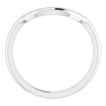 Load image into Gallery viewer, Sterling Silver Band for 11x9 mm Emerald Ring
