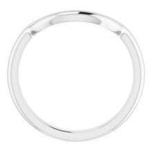 Load image into Gallery viewer, Sterling Silver Band for 12x10 mm Emerald Ring

