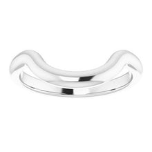 Load image into Gallery viewer, Sterling Silver Band for 12x10 mm Emerald Ring
