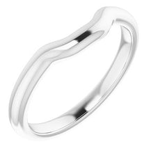 Load image into Gallery viewer, Sterling Silver Band for 4 mm Square Ring
