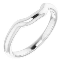 Load image into Gallery viewer, Sterling Silver Band for 5 mm Square Ring
