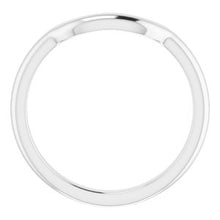 Load image into Gallery viewer, Sterling Silver Band for 6.5 mm Square Ring

