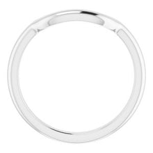 Load image into Gallery viewer, Sterling Silver Band for 8 mm Square Ring
