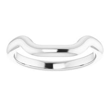 Load image into Gallery viewer, Sterling Silver Band for 9 mm Square Ring
