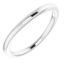 Charger l'image dans la galerie, Sterling Silver Band for 8x6 mm Oval Ring
