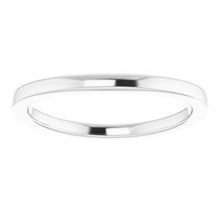 Charger l&#39;image dans la galerie, Sterling Silver Band for 6x4 mm Oval Ring
