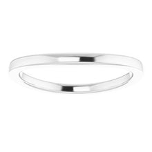Charger l&#39;image dans la galerie, Sterling Silver Band for 9x7 mm Oval Ring
