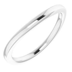 Sterling Silver Band for 6 mm Cushion Ring