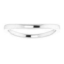 Charger l'image dans la galerie, Sterling Silver Band for 11 mm Cushion Ring
